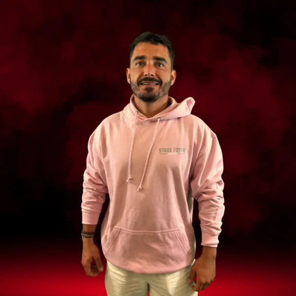 Sweat rose Stade Foyen